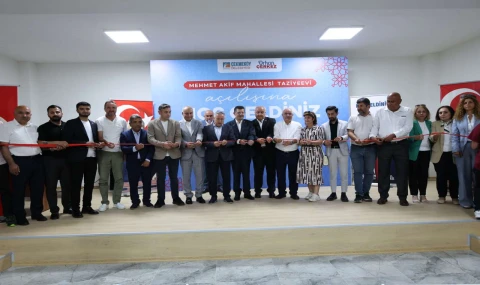 Mehmet Akif Mahallesi Taziyeevi Hizmete Girdi